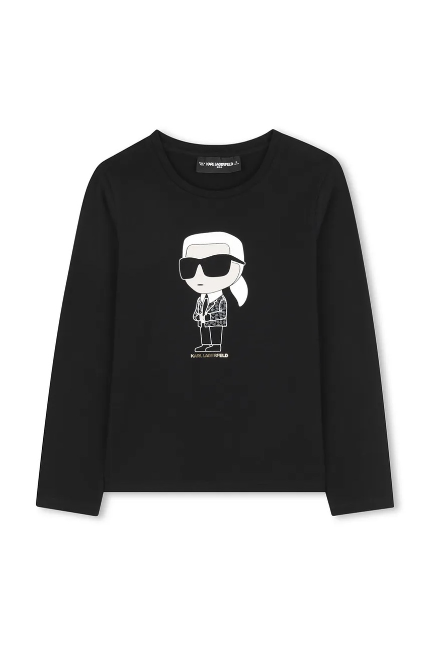 Tricou mânecă lungă karl lagerfeld pentru copii Tricou mânecă lungă karl lagerfeld pentru copii