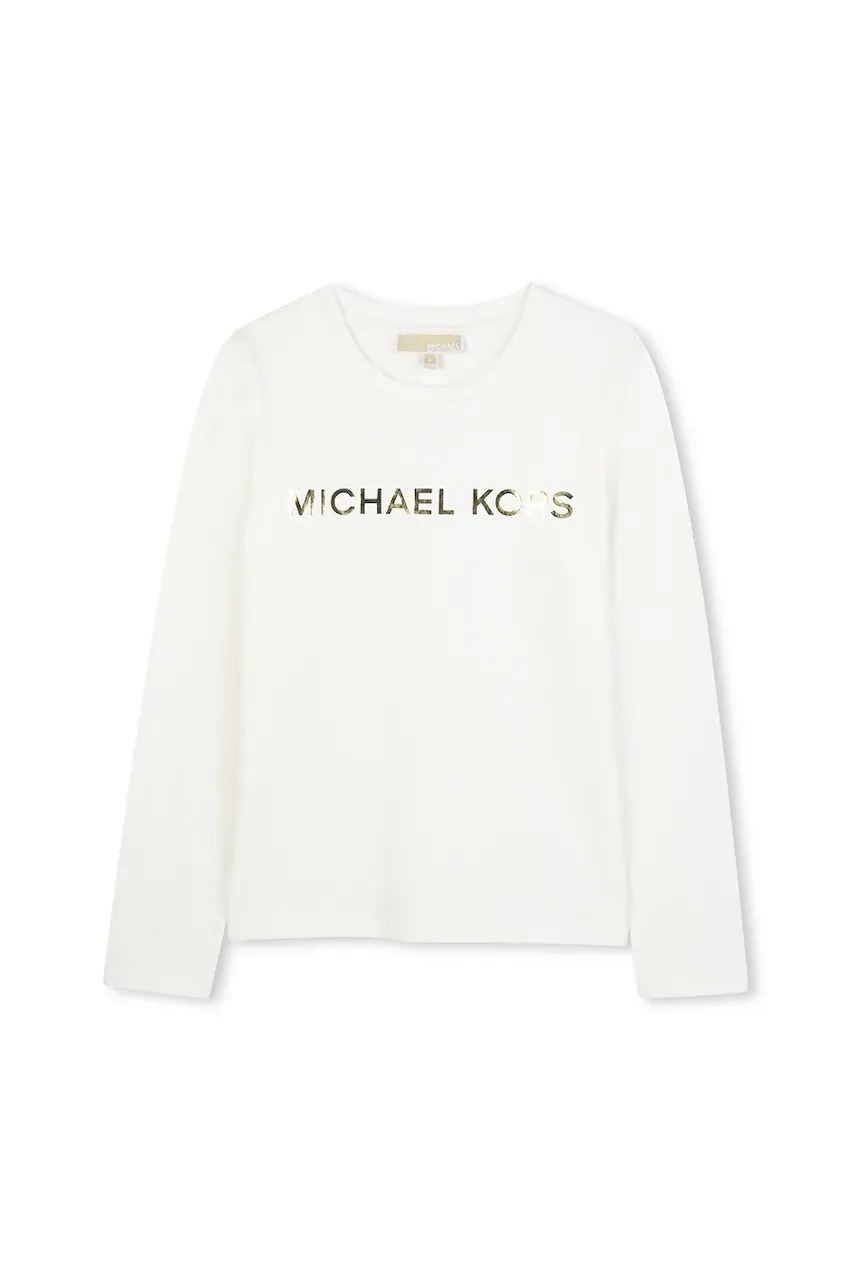 Tricou cu mânecă lungă michael kors din bumbac pentru copii Tricou cu mânecă lungă michael kors din bumbac pentru copii