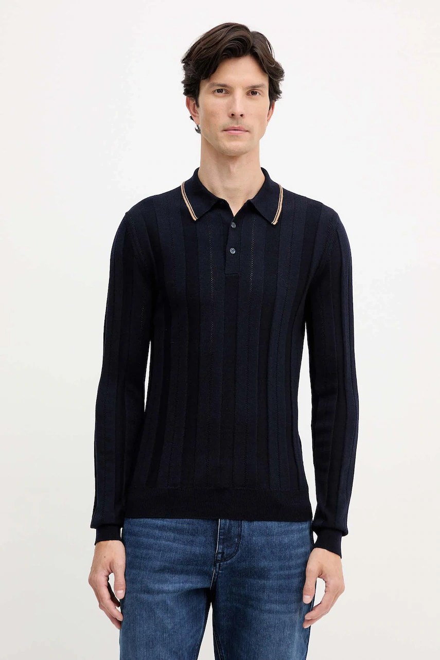 Pulover de lână trussardi Pulover de lână trussardi