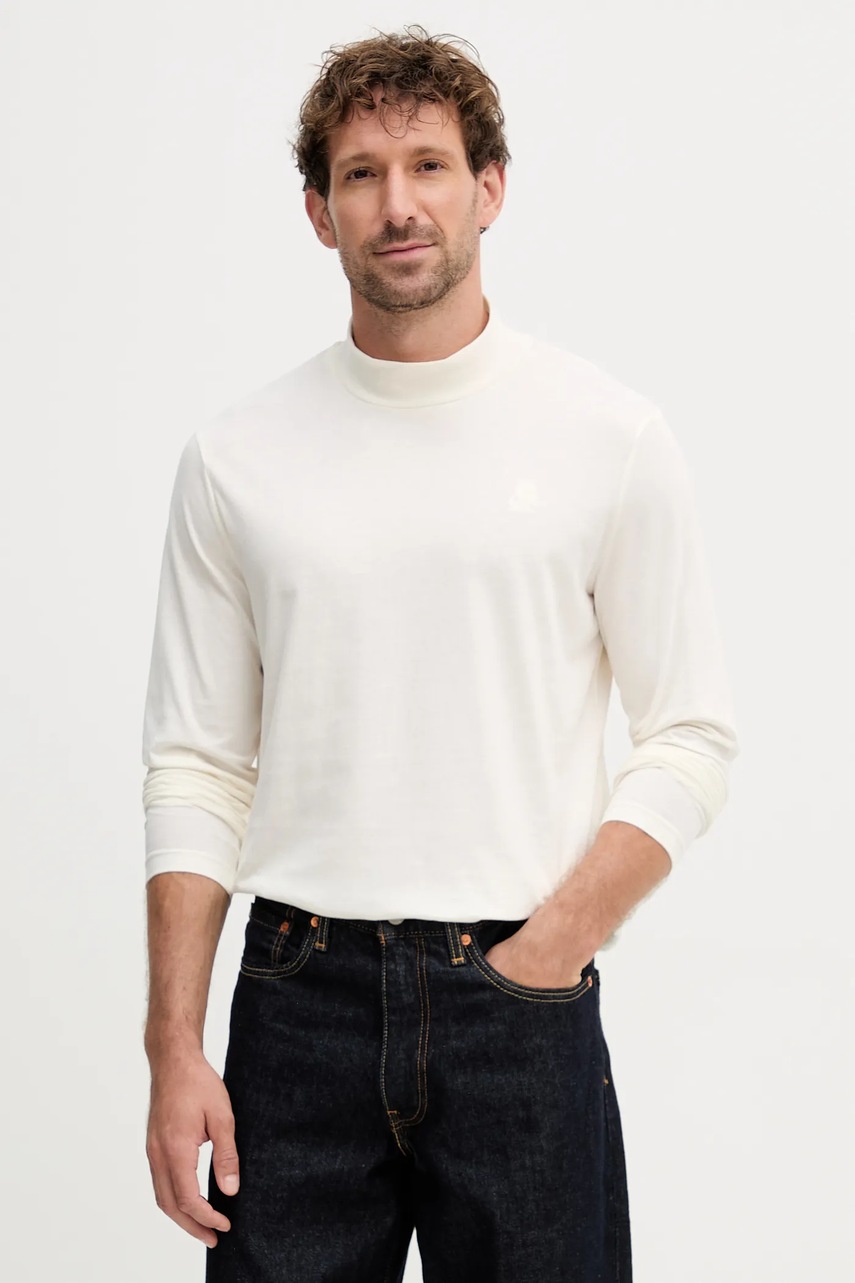 Tricou karl lagerfeld longsleeve din bumbac Tricou karl lagerfeld longsleeve din bumbac