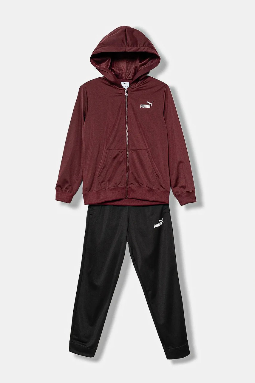 Trening copii puma hooded full-zip poly suit b Trening copii puma hooded full-zip poly suit b