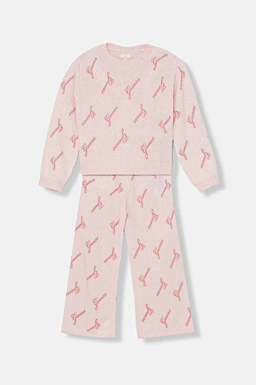 Guess set pentru copii din lână Guess set pentru copii din lână