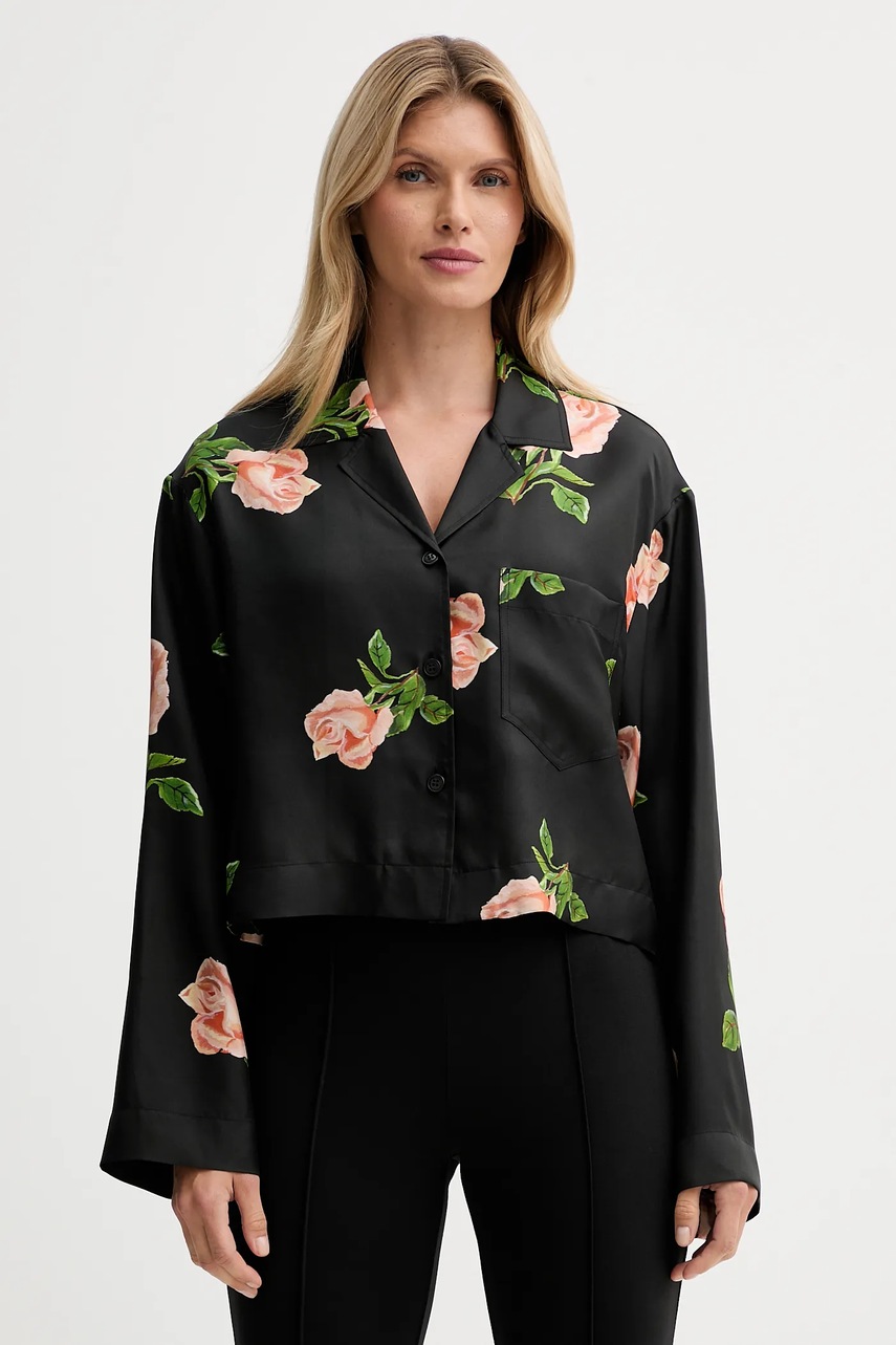 Cămașă de mătase nanushka Cămașă de mătase nanushka