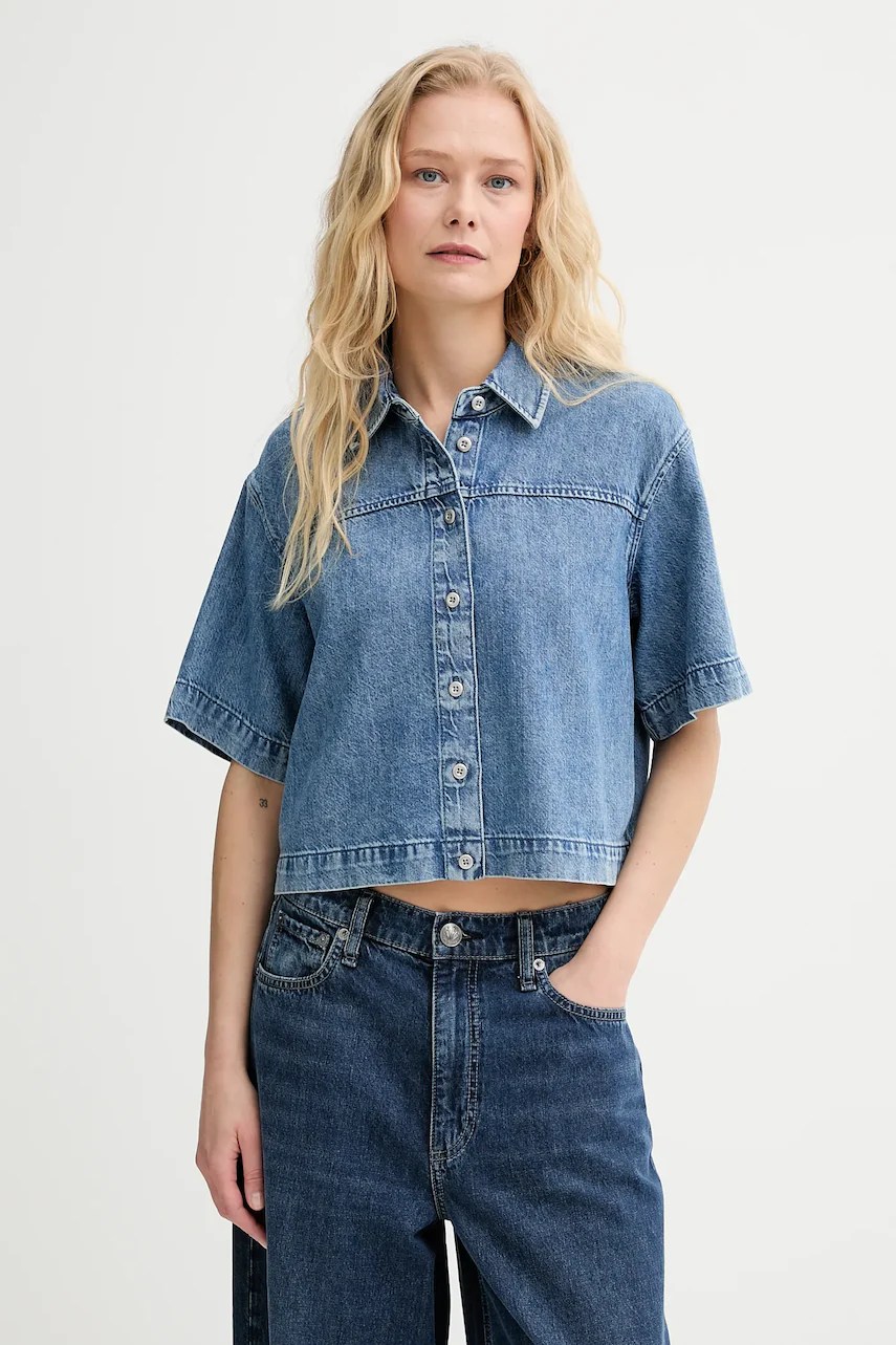 Cămașă din denim rag & bone Cămașă din denim rag & bone
