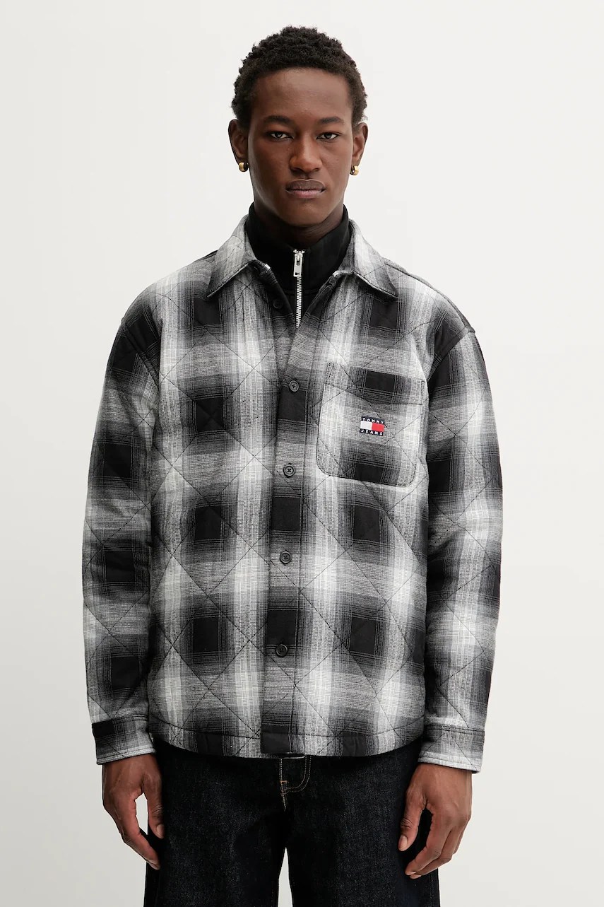 Jachetă de bumbac tommy jeans Jachetă de bumbac tommy jeans
