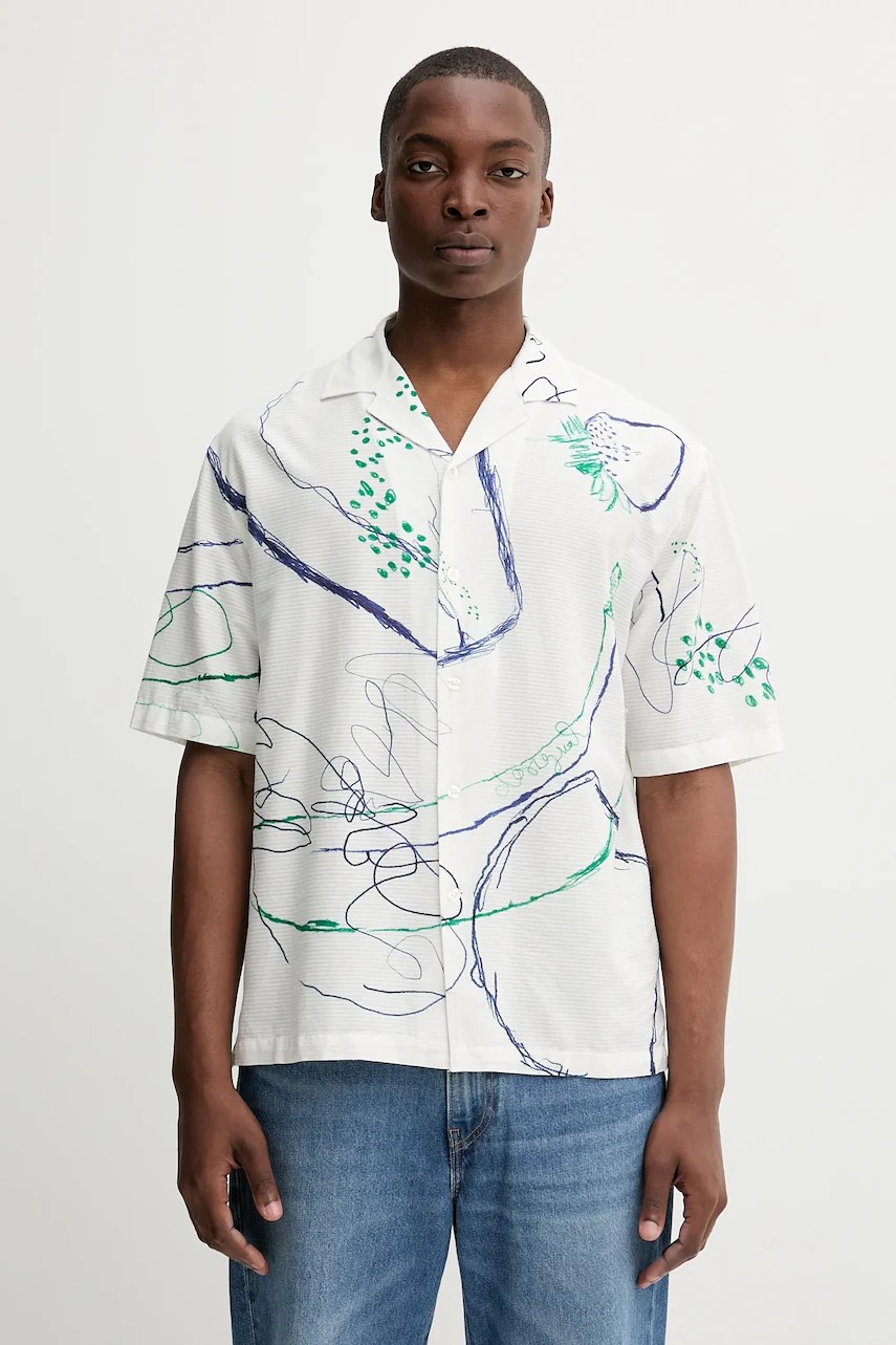 Cămașă din bumbac desigual MAX Cămașă din bumbac desigual MAX