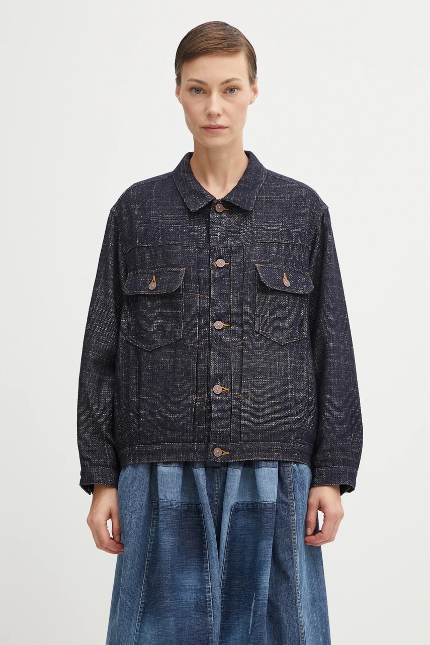 Geacă scurtă visvim din mătase 101x Geacă scurtă visvim din mătase 101x