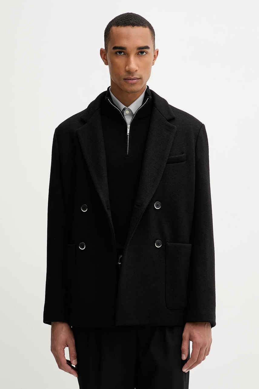 Palton de lână BARENA VENEZIA Capospalla Molena Palton de lână BARENA VENEZIA Capospalla Molena