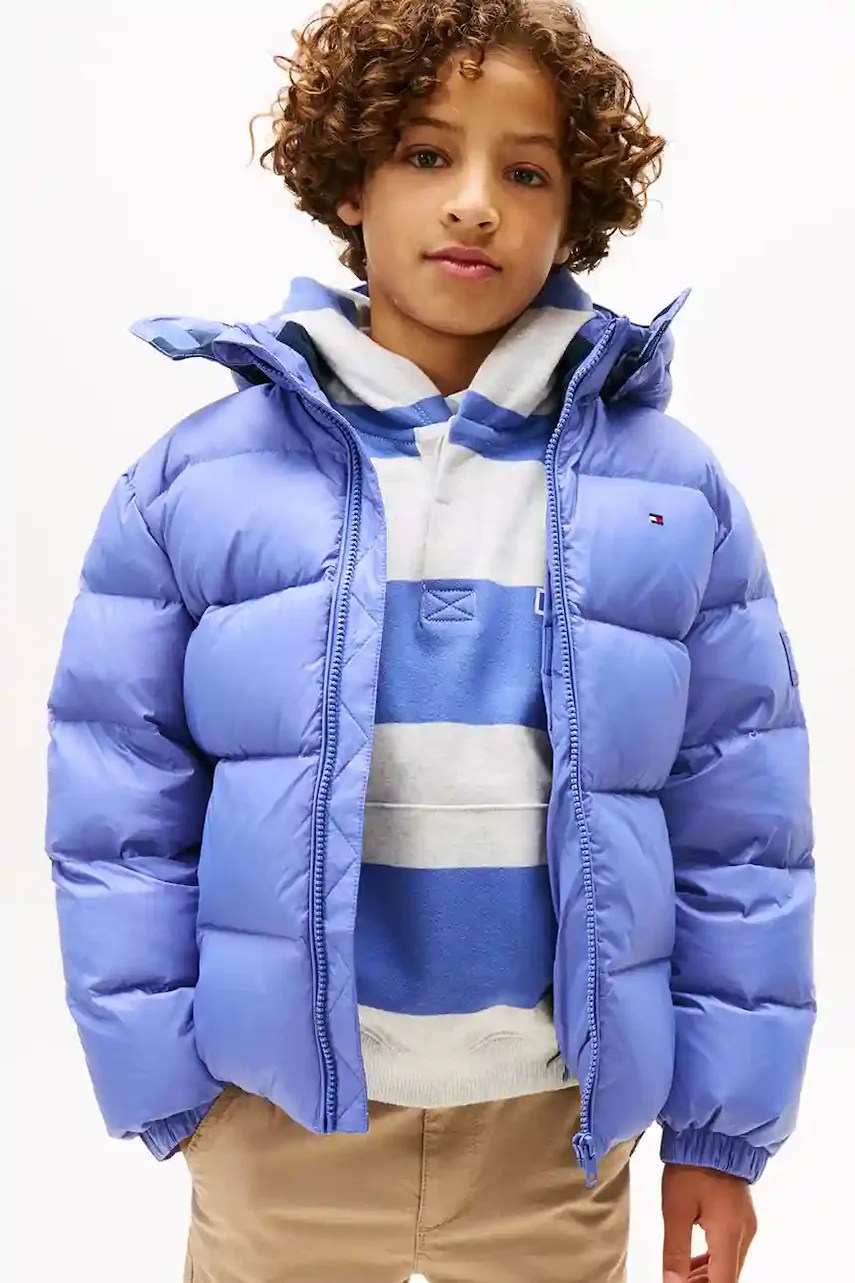 Geacă de puf tommy hilfiger pentru copii Geacă de puf tommy hilfiger pentru copii