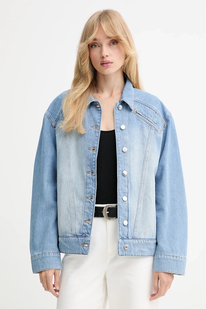 Geacă de blugi IRO cu mâneci detașabile Geacă de blugi IRO cu mâneci detașabile