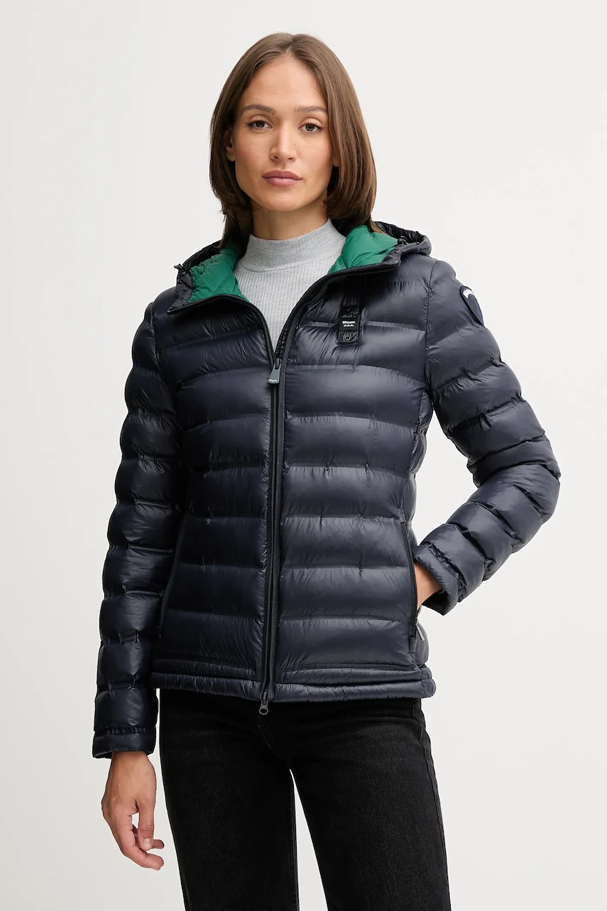 Geacă ELLIS blauer – design matlasat și guler înalt Geacă ELLIS blauer - design matlasat și guler înalt