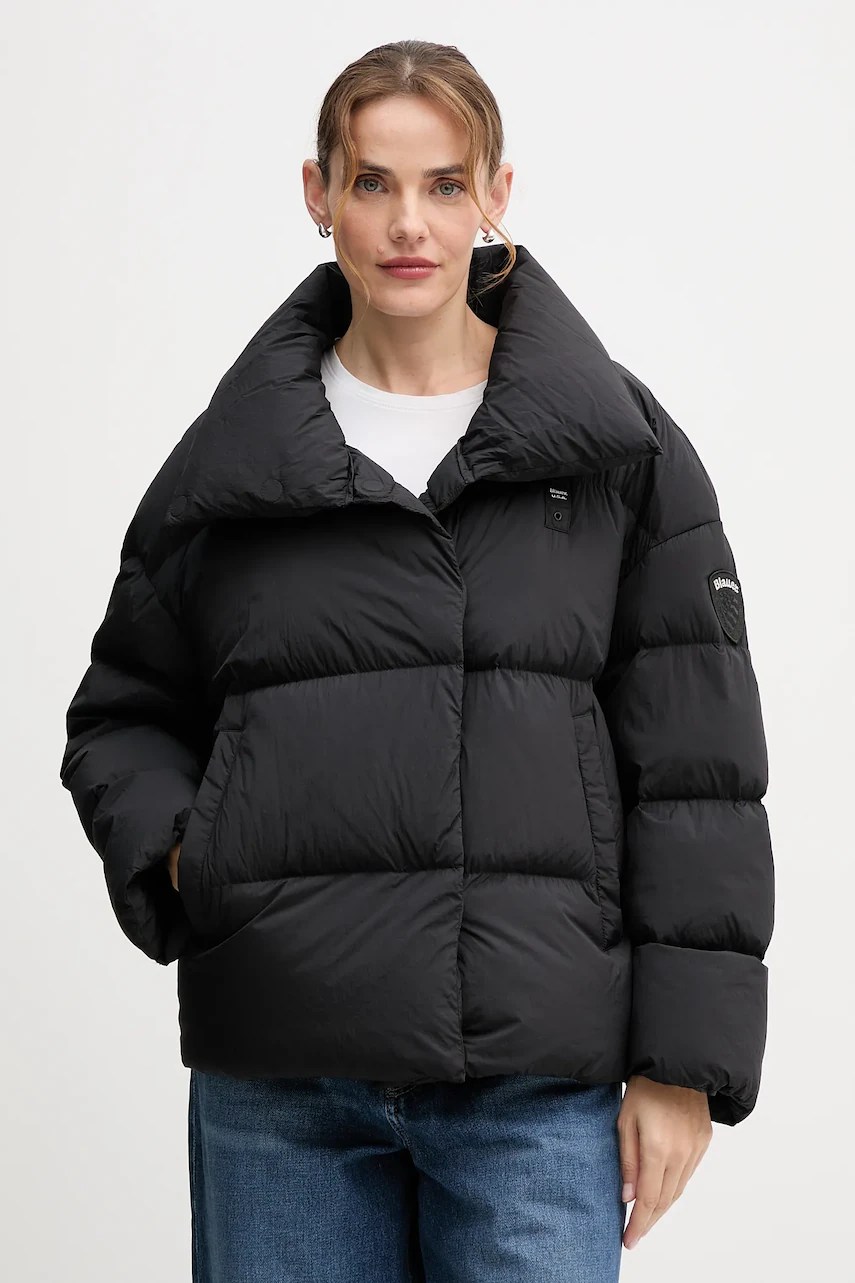 Geacă de puf blauer ROSS Geacă de puf blauer ROSS