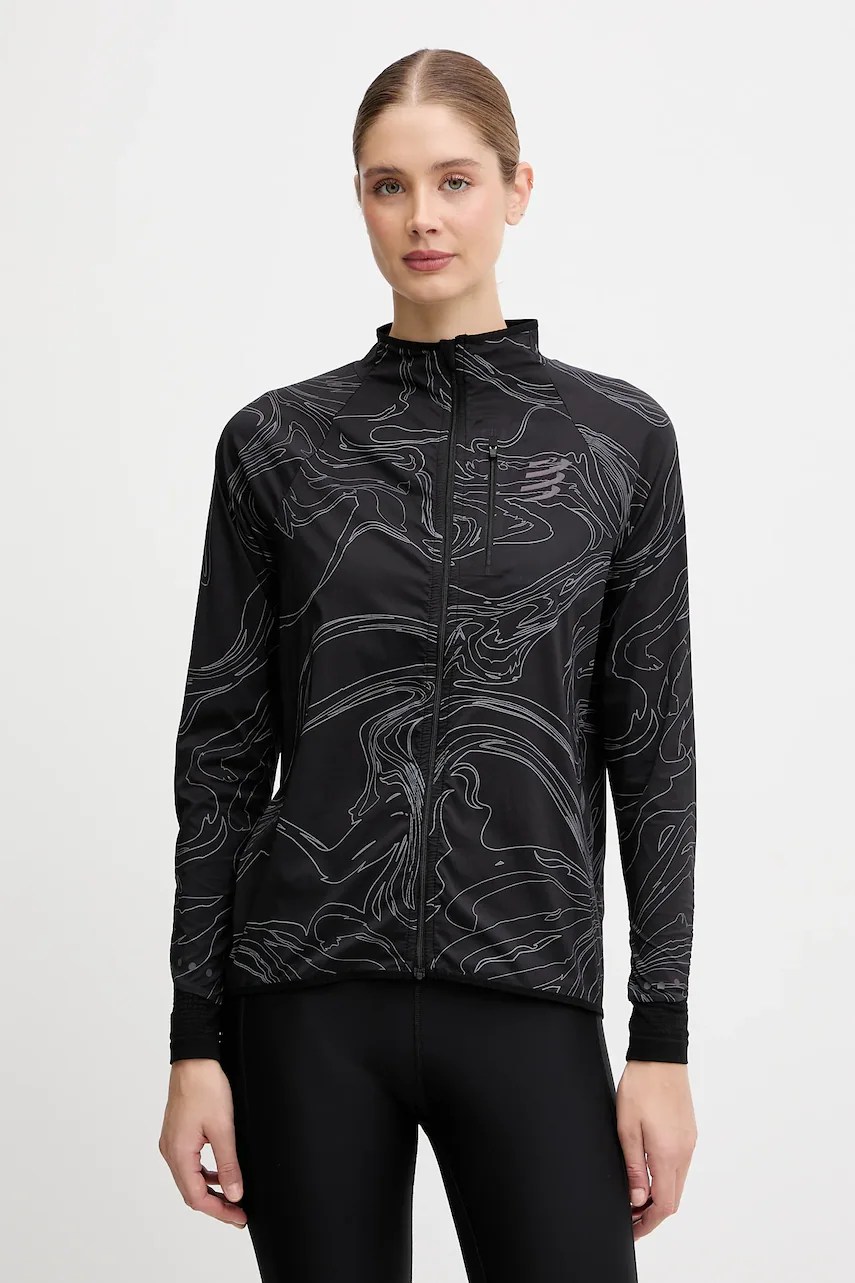 Jachetă de antrenament compressport Hurricane, anti-vânt Jachetă de antrenament compressport Hurricane, anti-vânt