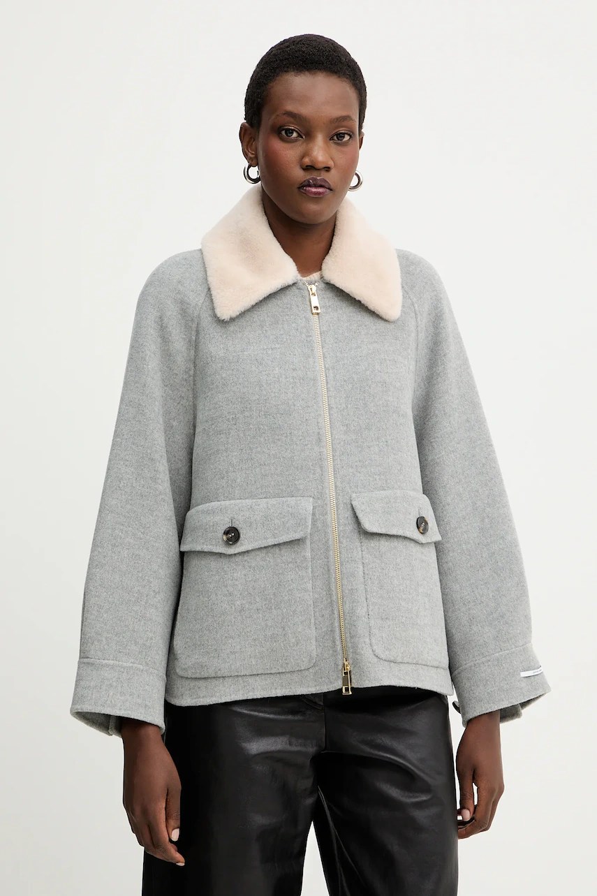 Jachetă de lână marella Jachetă de lână marella