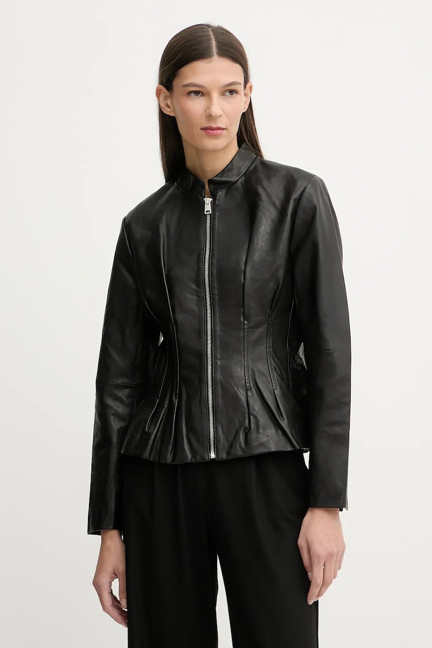 Geacă de piele AllSaints CLO Geacă de piele AllSaints CLO