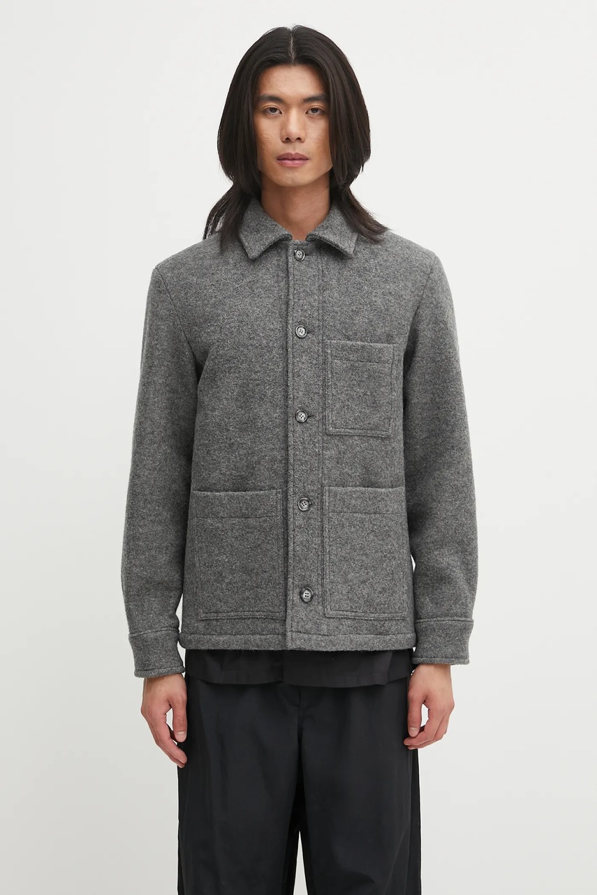 Geacă bărbați a.p.c. din lână, model emile Geacă bărbați a.p.c. din lână, model emile