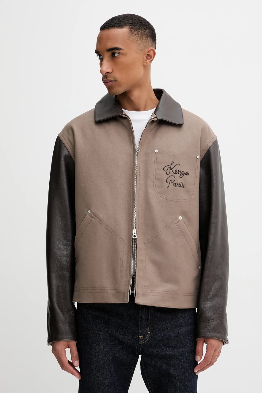 Jachetă de lână kenzo Jachetă de lână kenzo