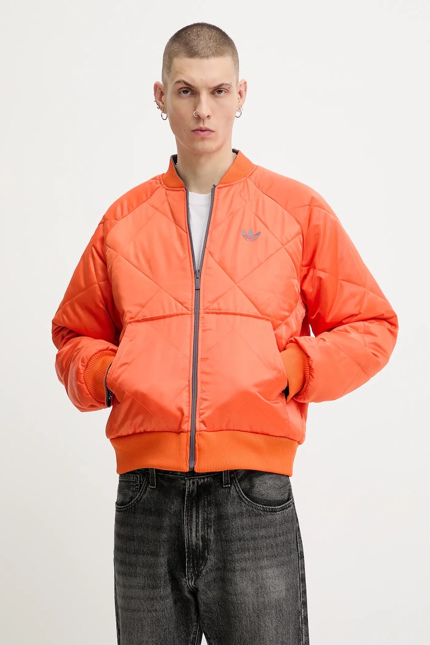 Geacă bomber adidas originals cu două fețe Rev bomber Geacă bomber adidas originals cu două fețe Rev bomber