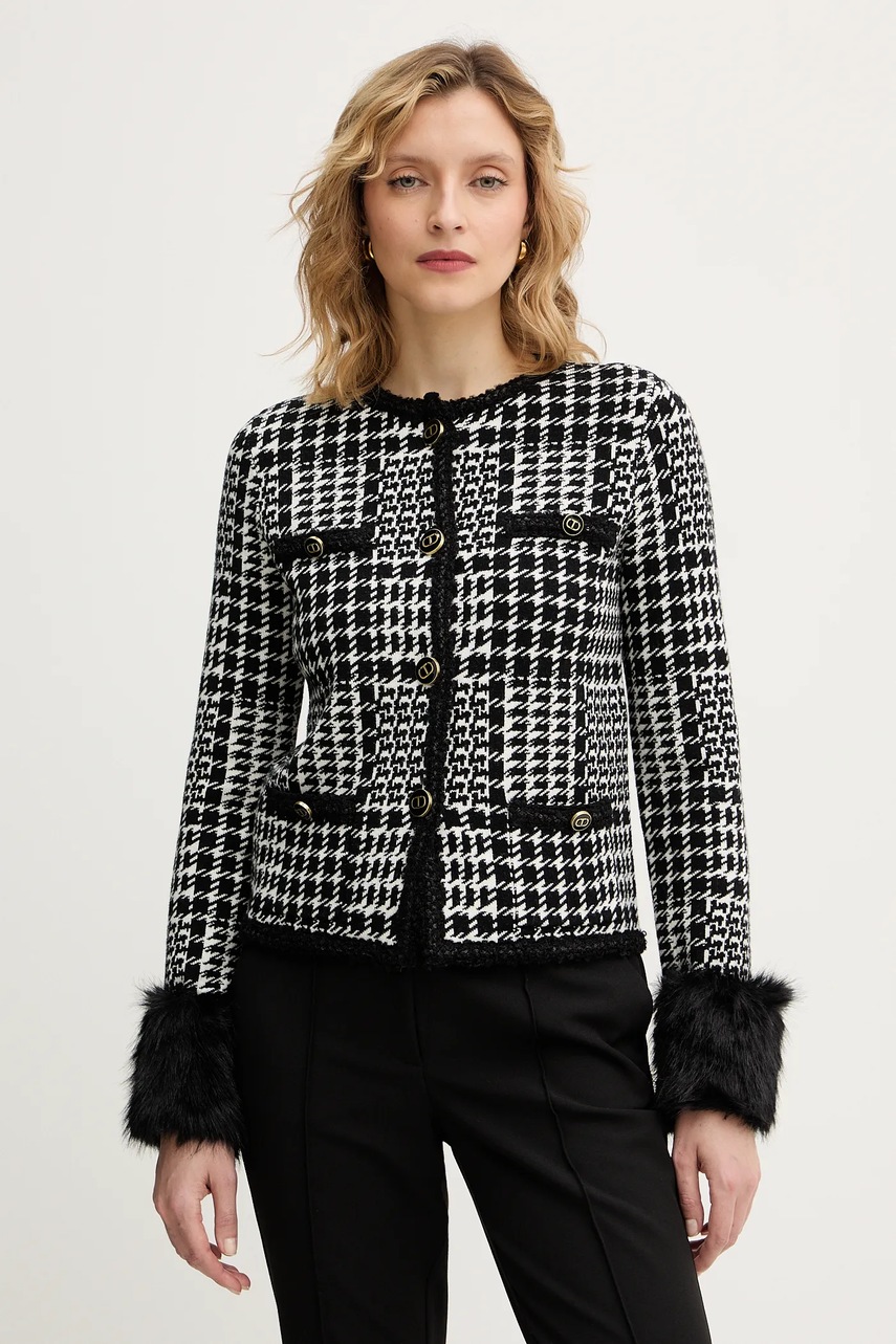 Jachetă twinset din lână Jachetă twinset din lână