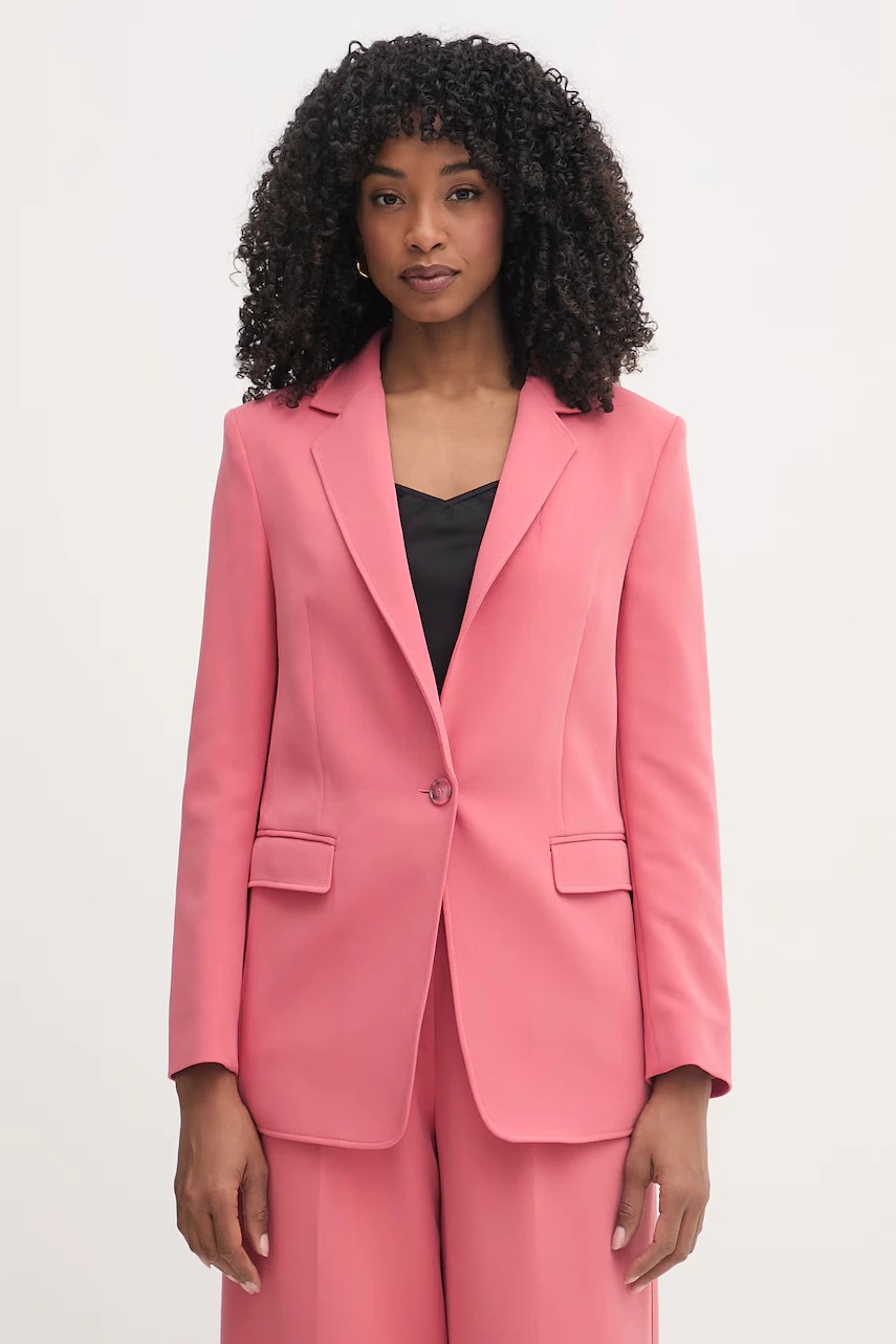 Sacou BOSS orange cu un singur rând de nasturi pentru femei c_jabla3 Sacou BOSS orange cu un singur rând de nasturi pentru femei c_jabla3