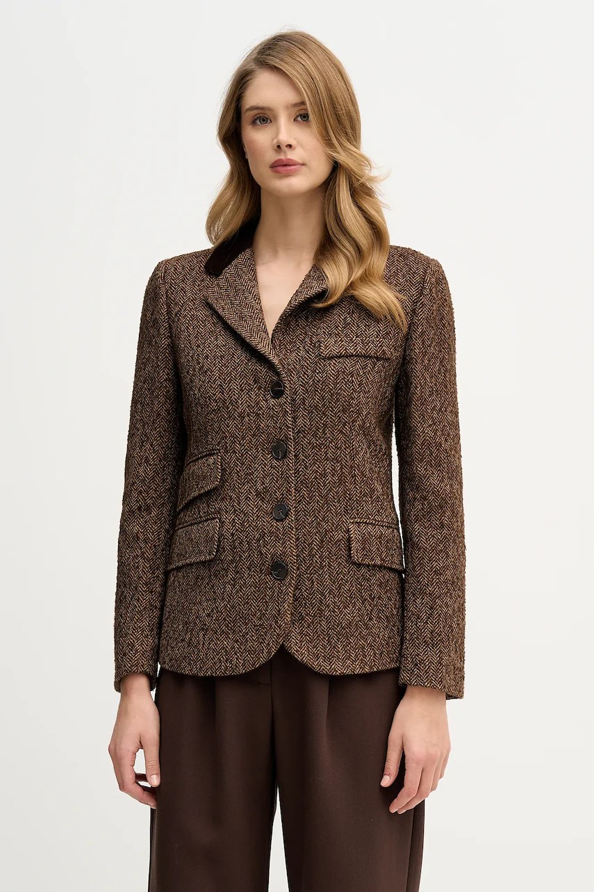 Jachetă hoss intropia cu inserție de lână Jachetă hoss intropia cu inserție de lână