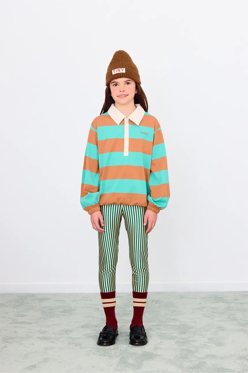 Colanți tinycottons pentru copii STRIPES SHINY Colanți tinycottons pentru copii STRIPES SHINY