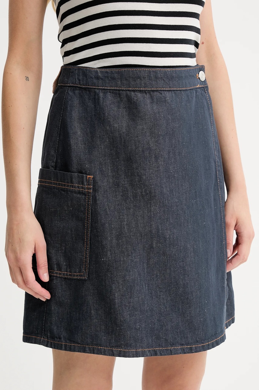 Fustă marc o’polo cu amestec de in Fustă marc o’polo cu amestec de in