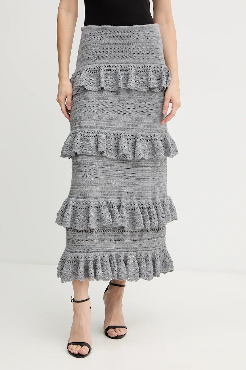 Luisa spagnoli fustă din lână Luisa spagnoli fustă din lână