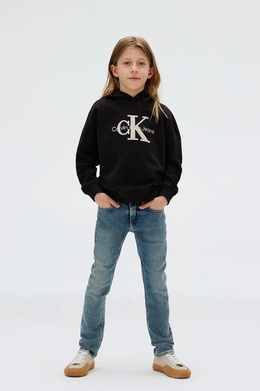 Blugi SLIM calvin klein jeans pentru copii Blugi SLIM calvin klein jeans pentru copii