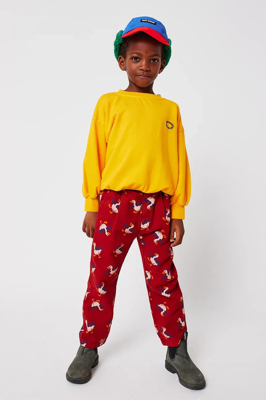 Bobo choses pantaloni din bumbac pentru copii La Oca Bobo choses pantaloni din bumbac pentru copii La Oca
