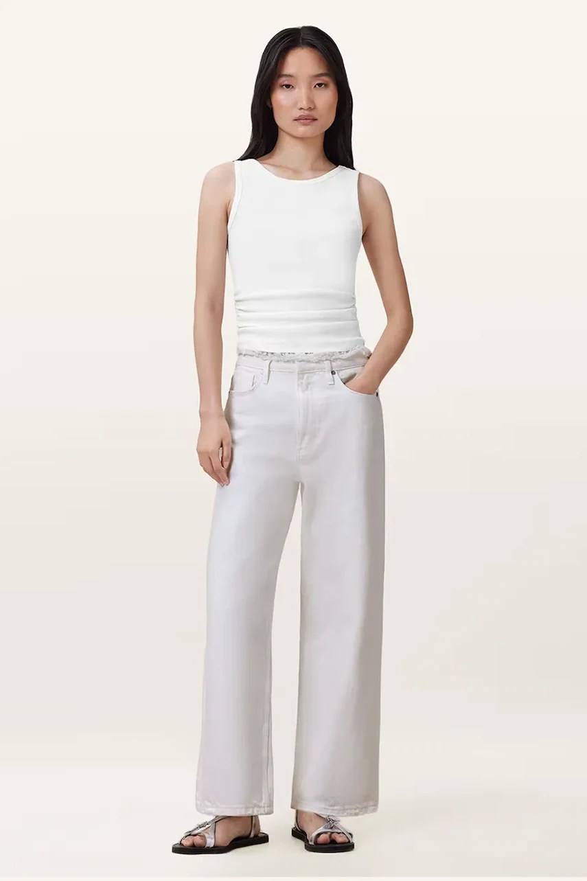 Allsaints pantaloni BLAKE din bumbac organic Allsaints pantaloni BLAKE din bumbac organic