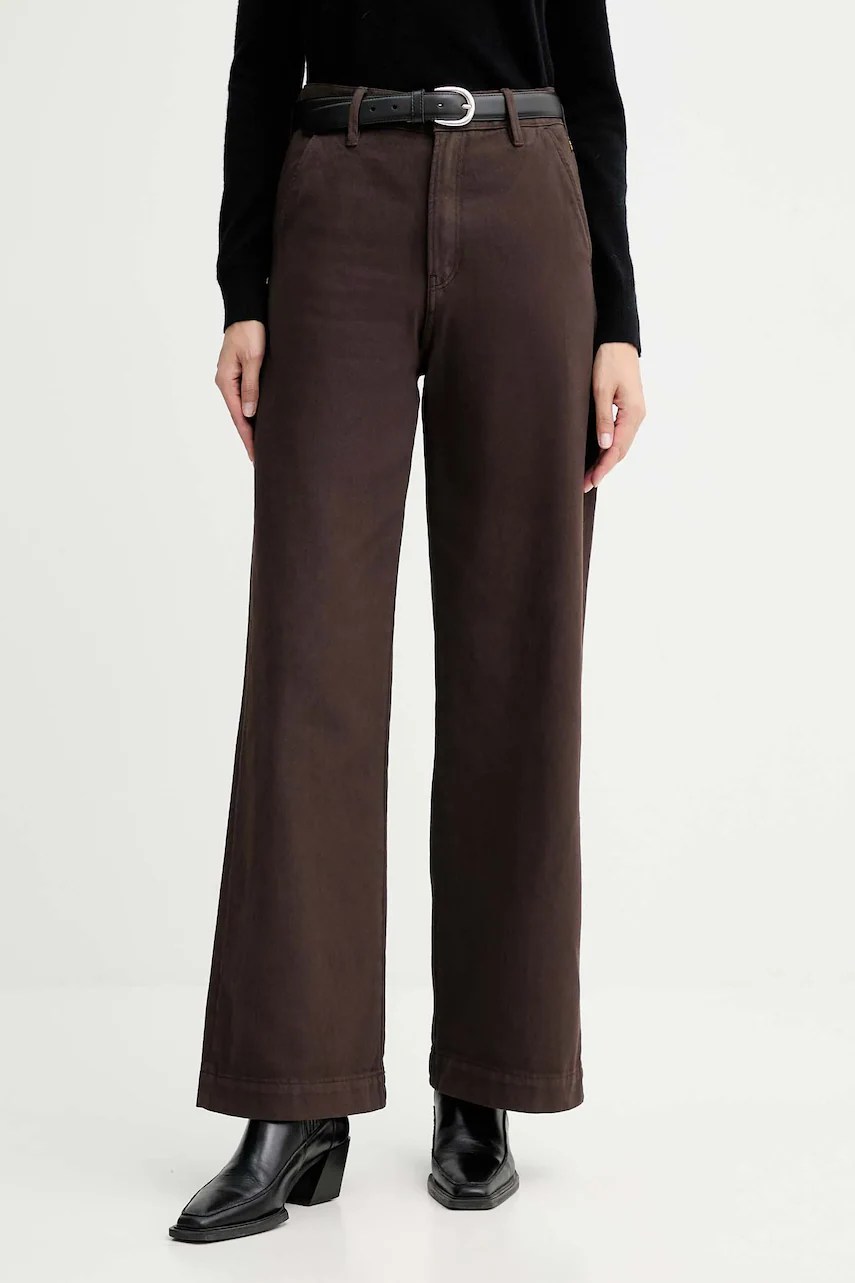 Pantaloni g-star deck 2.0 Chino cu talie înaltă Pantaloni g-star deck 2.0 Chino cu talie înaltă