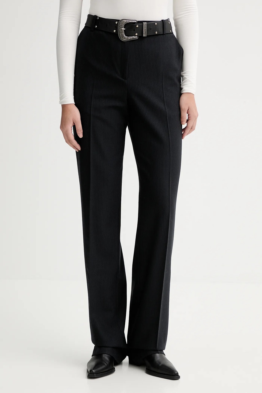 Pantaloni IRO cu lână, model WM23GAYLOR Pantaloni IRO cu lână, model WM23GAYLOR