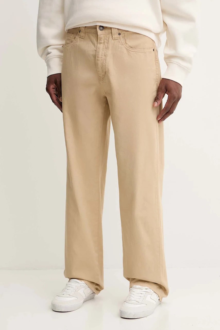 Pantaloni guess jeans din bumbac Pantaloni guess jeans din bumbac