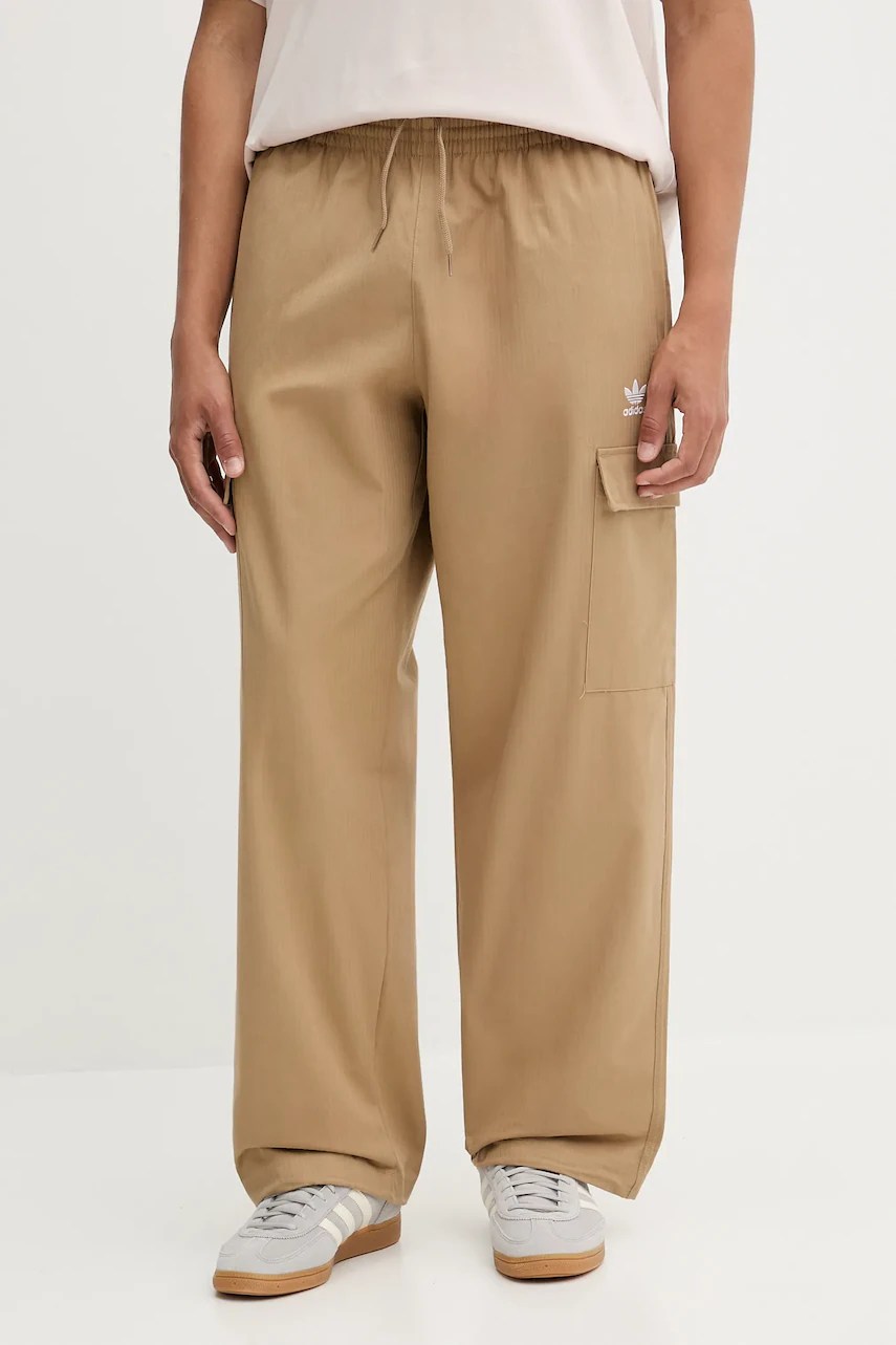Pantaloni de bumbac Essentials adidas originals Pantaloni de bumbac Essentials adidas originals