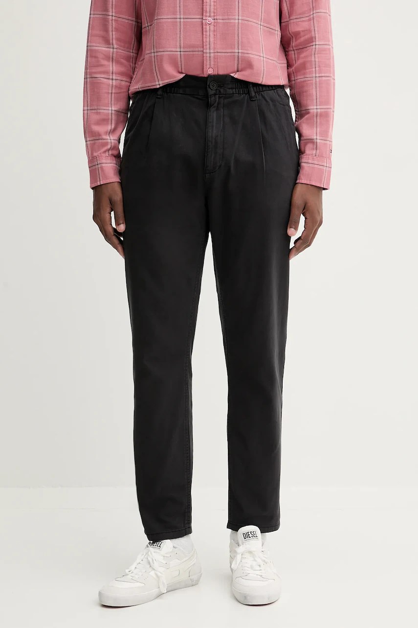 Pantaloni de bumbac tommy jeans Pantaloni de bumbac tommy jeans