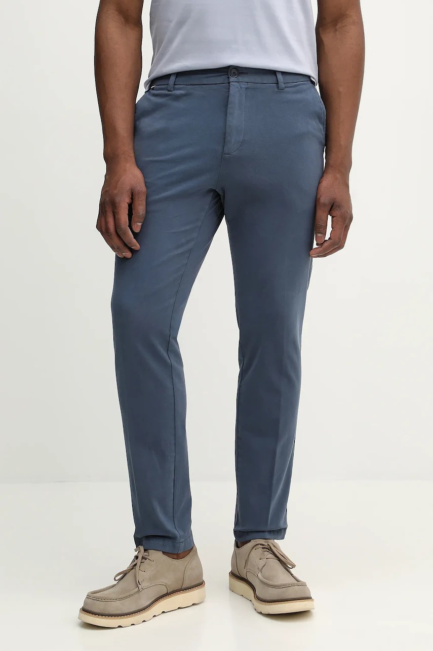 Boss pantaloni chinos bărbați din bumbac cu elastan h-Kane1 Boss pantaloni chinos bărbați din bumbac cu elastan h-Kane1