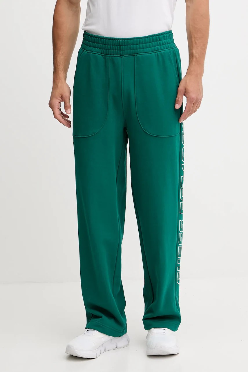 Pantaloni de trening guess din bumbac MENTORE Pantaloni de trening guess din bumbac MENTORE