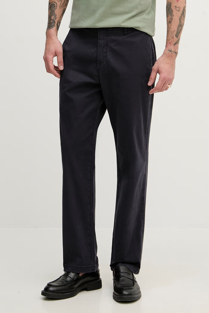 Pantaloni bărbătești din bumbac cu elastan united colors of benetton Pantaloni bărbătești din bumbac cu elastan united colors of benetton