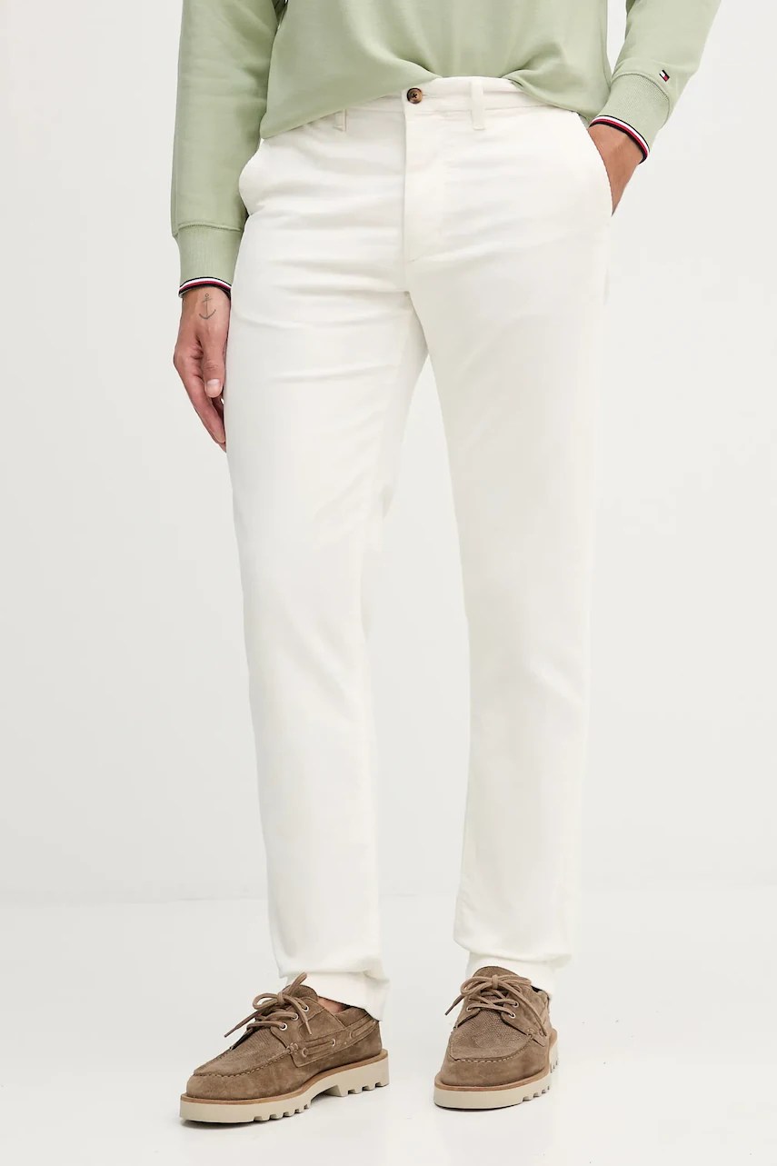 Pantaloni de catifea cord tommy hilfiger Pantaloni de catifea cord tommy hilfiger