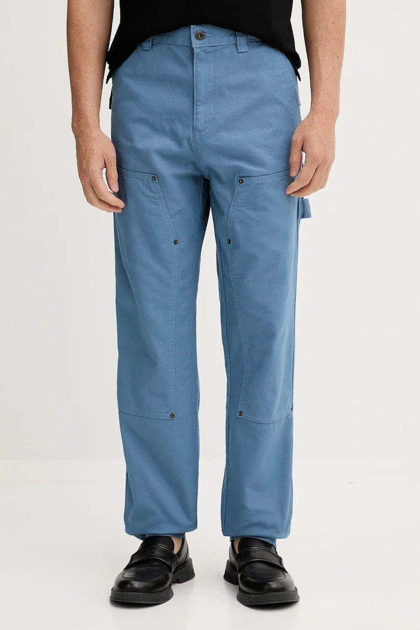 Pantaloni de bumbac HUGO blue Gioro254W Pantaloni de bumbac HUGO blue Gioro254W
