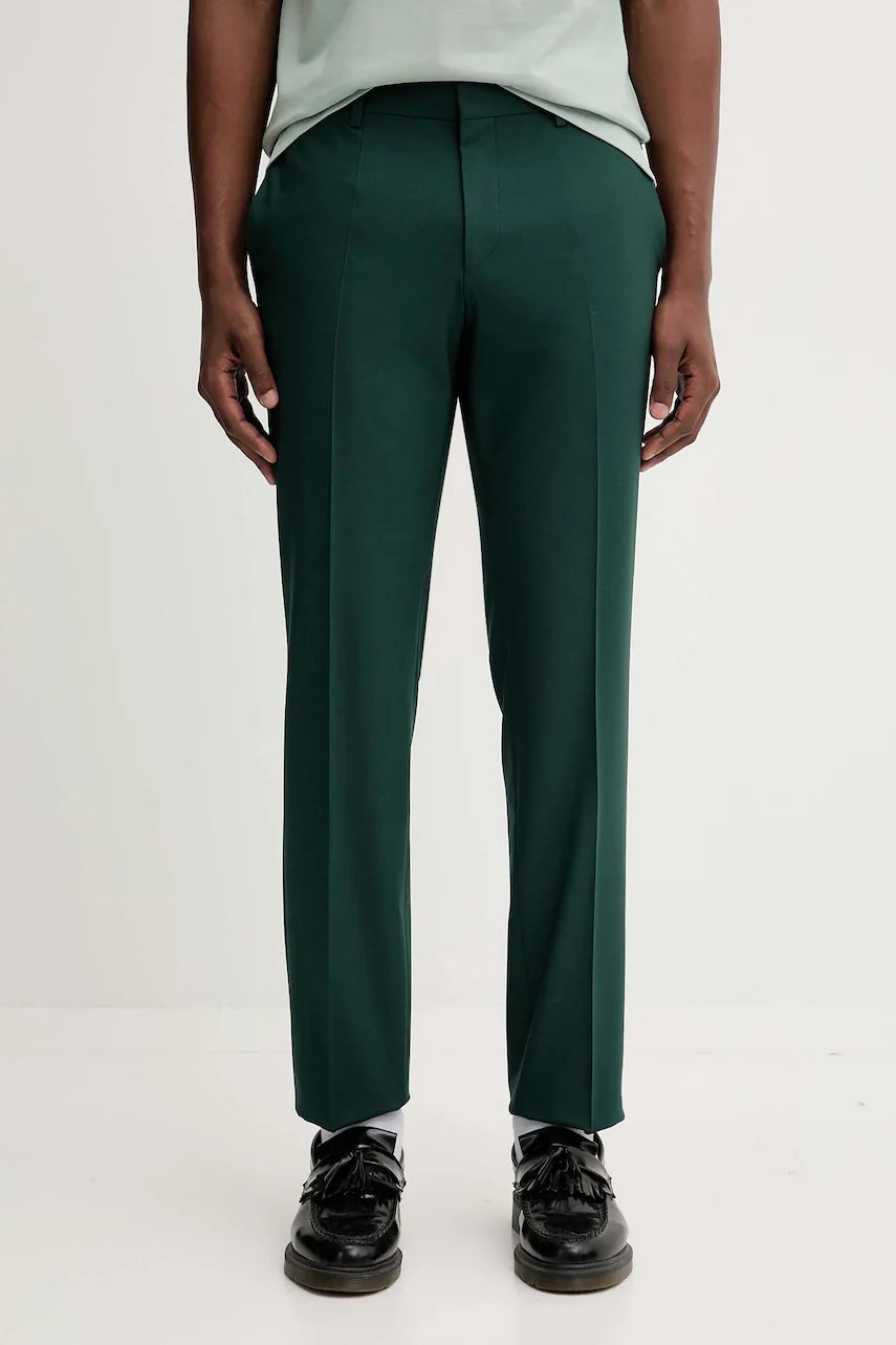 Pantaloni din amestec de lână HUGO Getlin232X Pantaloni din amestec de lână HUGO Getlin232X