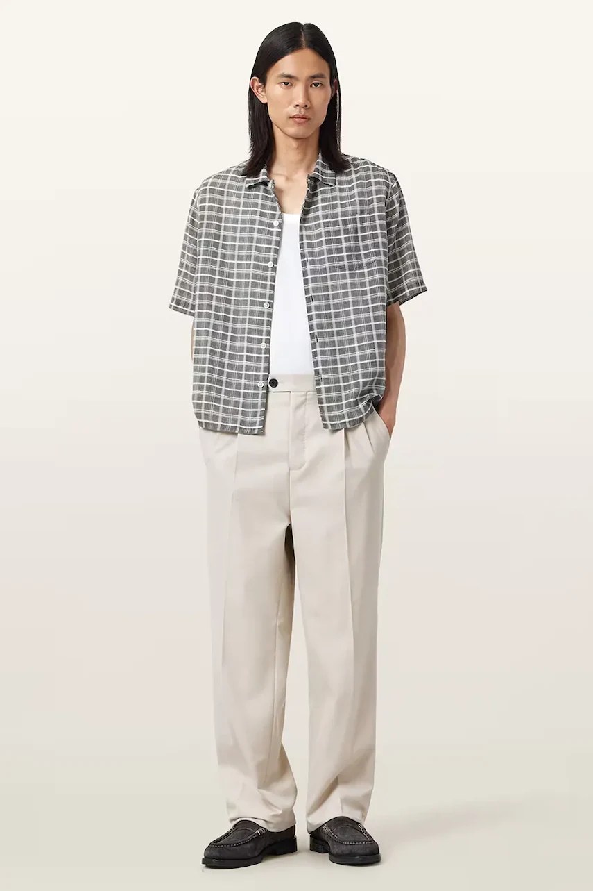 Pantaloni din lână TALLIS AllSaints Pantaloni din lână TALLIS AllSaints