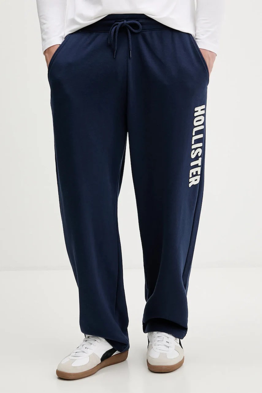 Pantaloni de trening hollister co. din bumbac Pantaloni de trening hollister co. din bumbac