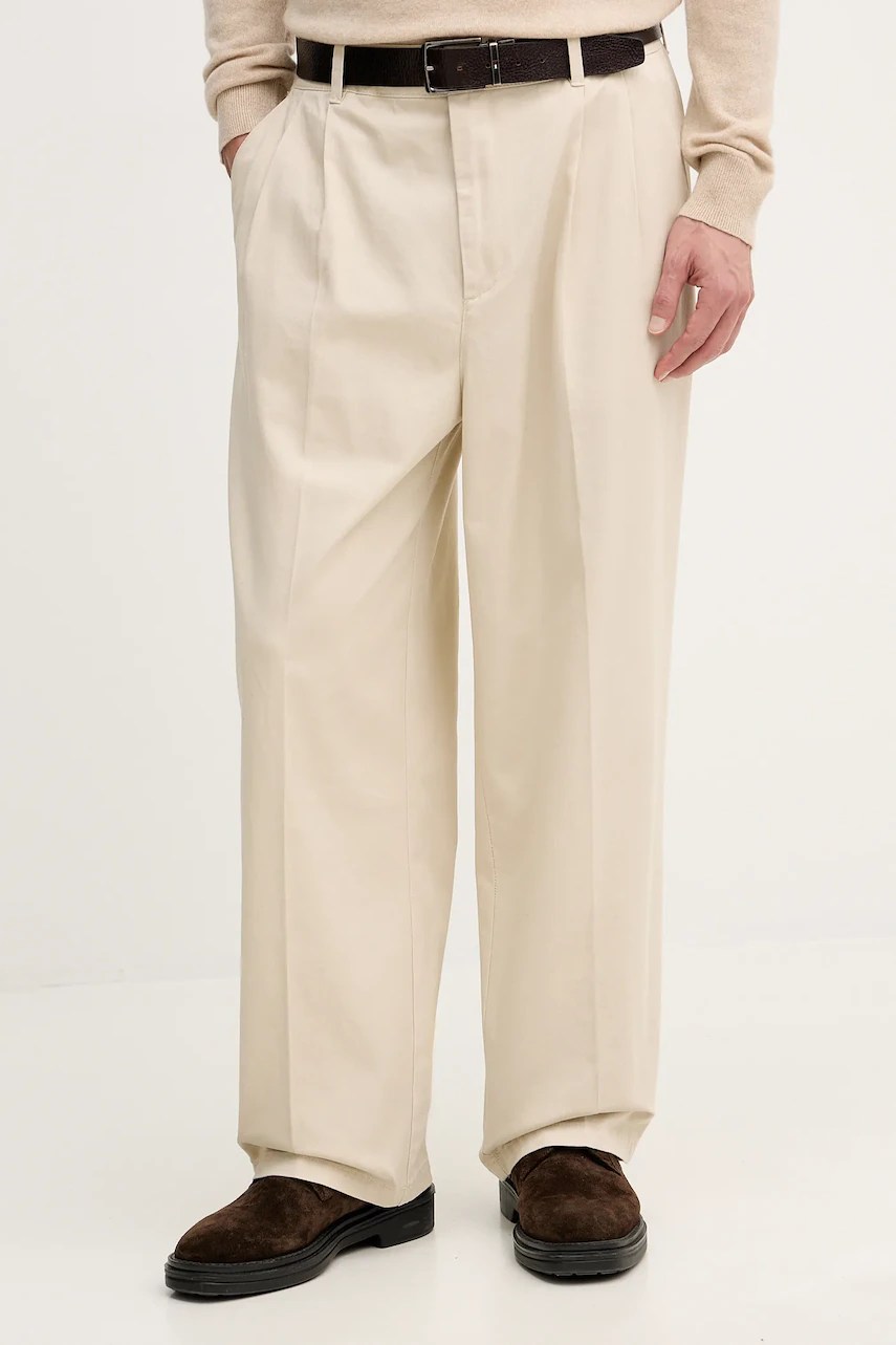 Pantaloni bumbac united colors of benetton Pantaloni bumbac united colors of benetton