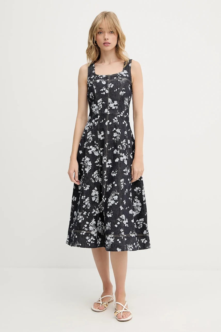 Rochie din denim karl lagerfeld Rochie din denim karl lagerfeld