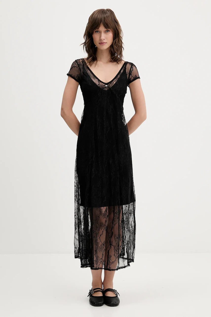 Rochie tommy jeans cu logo brodat Rochie tommy jeans cu logo brodat