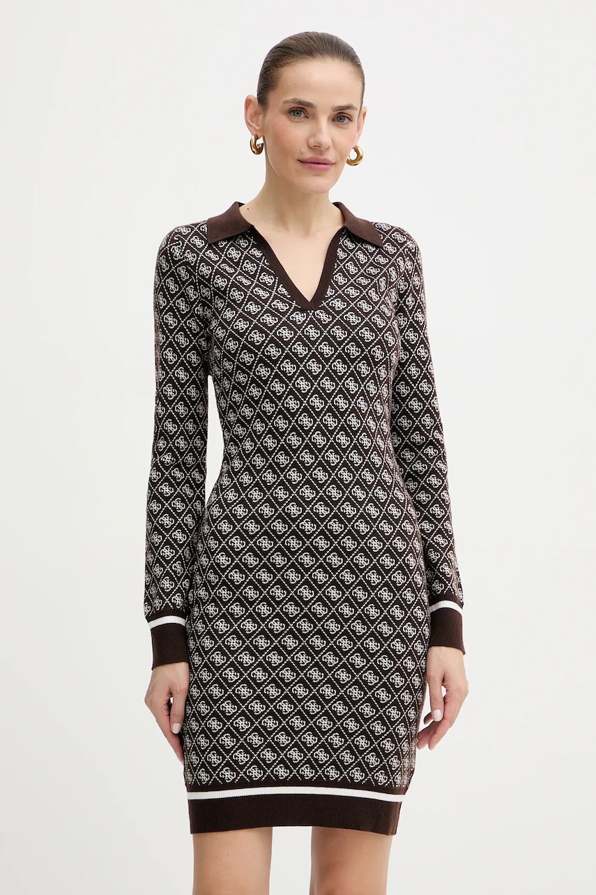Rochie guess din amestec de lână AUBREY Rochie guess din amestec de lână AUBREY
