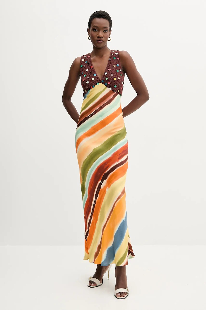 Rochie din bumbac never fully dressed Rochie din bumbac never fully dressed