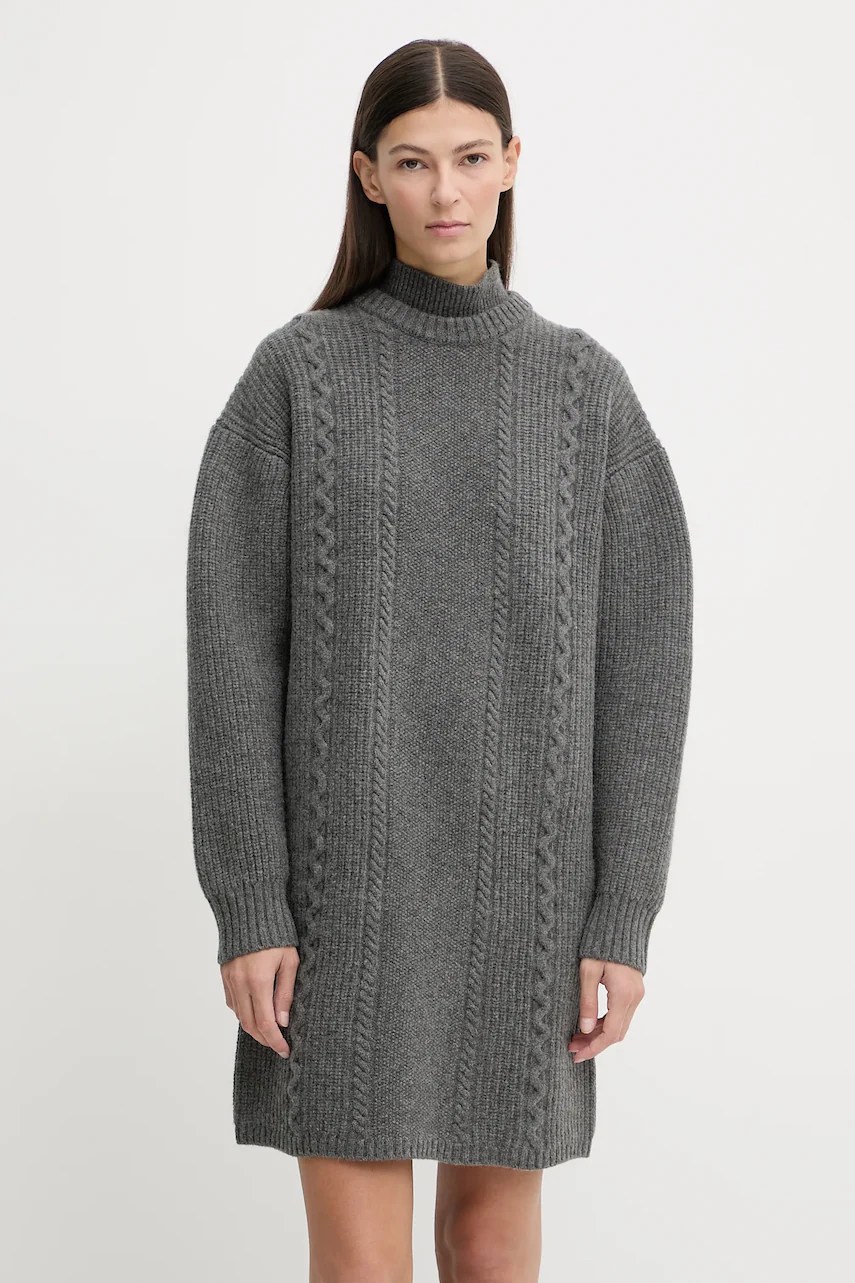 G-star rochie lână cable knit largă G-star rochie lână cable knit largă